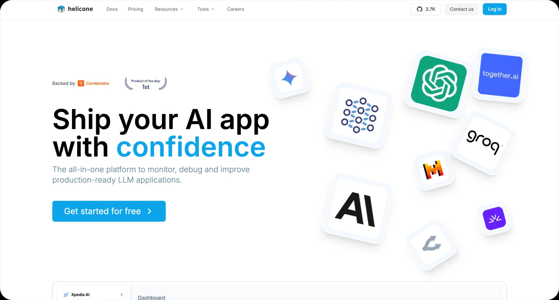 Helicone AI - LLM Observability for Developers