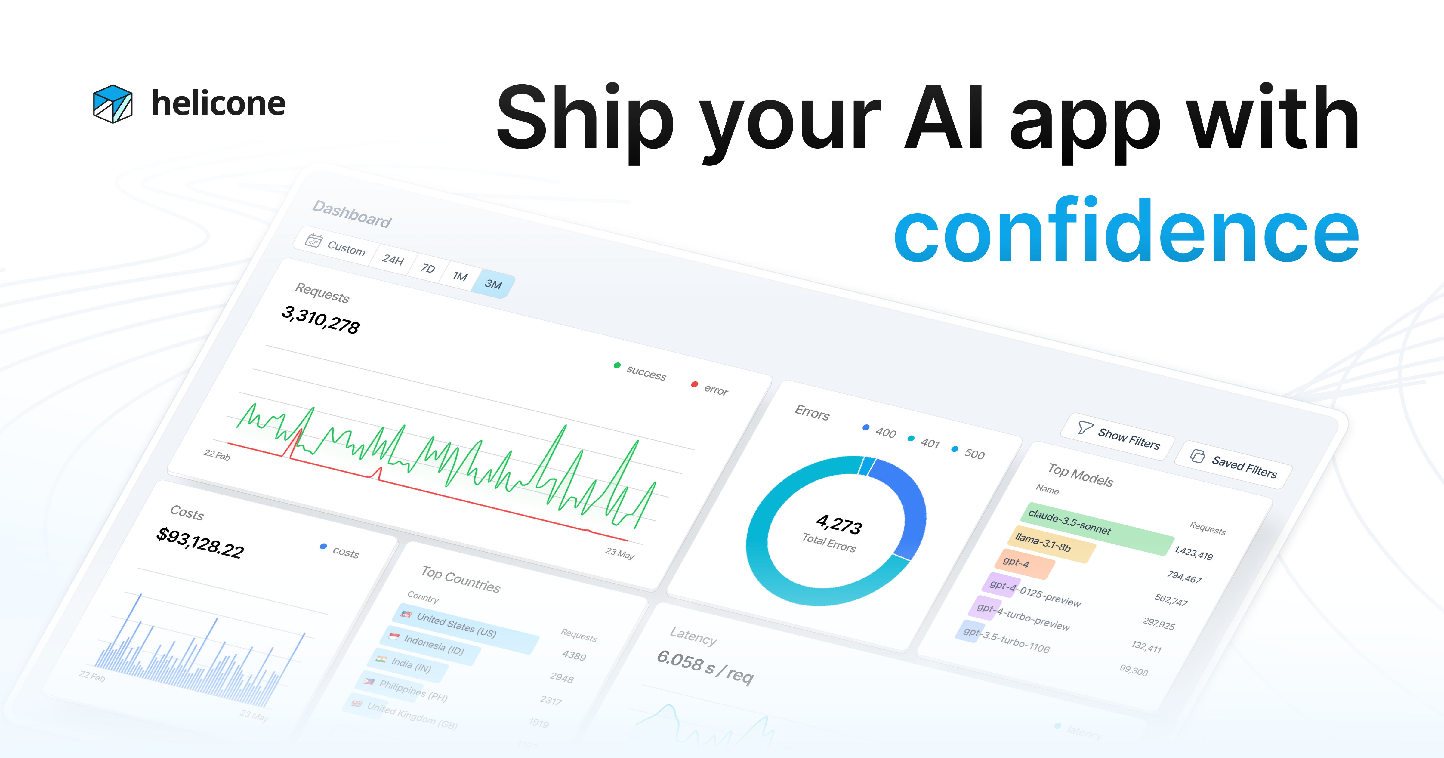 Helicone / LLM-Observability for Developers